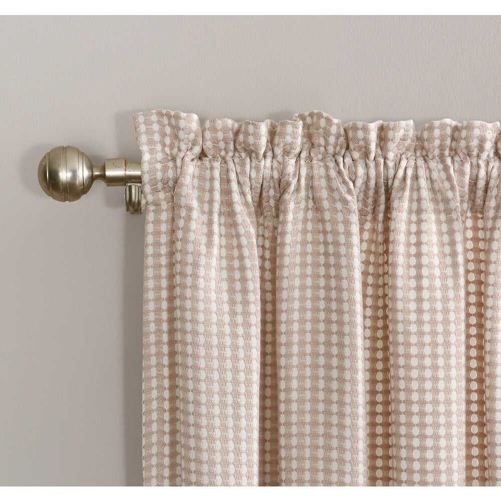No. 918 Orsay Jacquard Damask Polyester Rod Pocket Curtain Panel