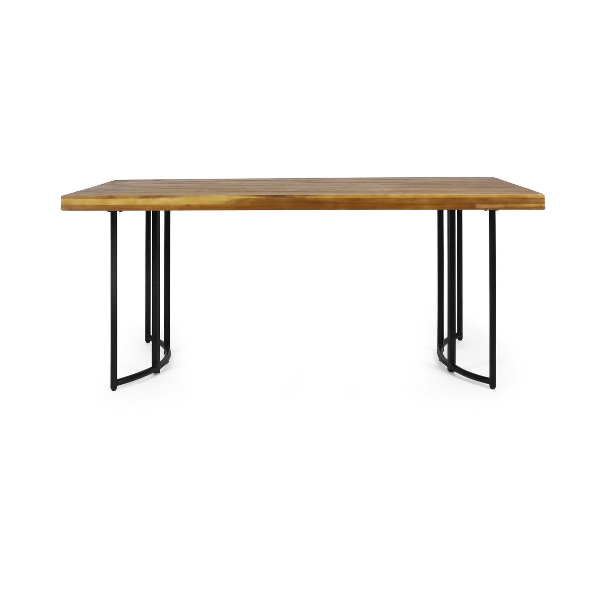 Noah Acacia Wood Dining Table by Christopher Knight Home - 72.00" W x 35.50" D x 30.00" H