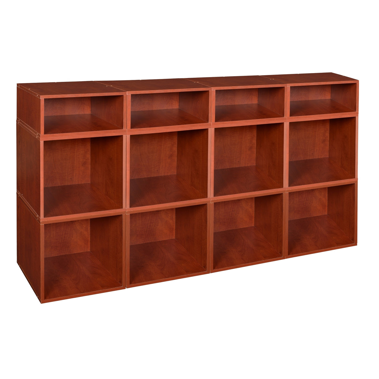 Noble Connect Storage Set- 8 Full Cubes/4 Half Cubes- Cherry