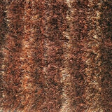 Noble House Inc Mirage Gold/Brown Polyester Shag Area Rug - 5' x 8'