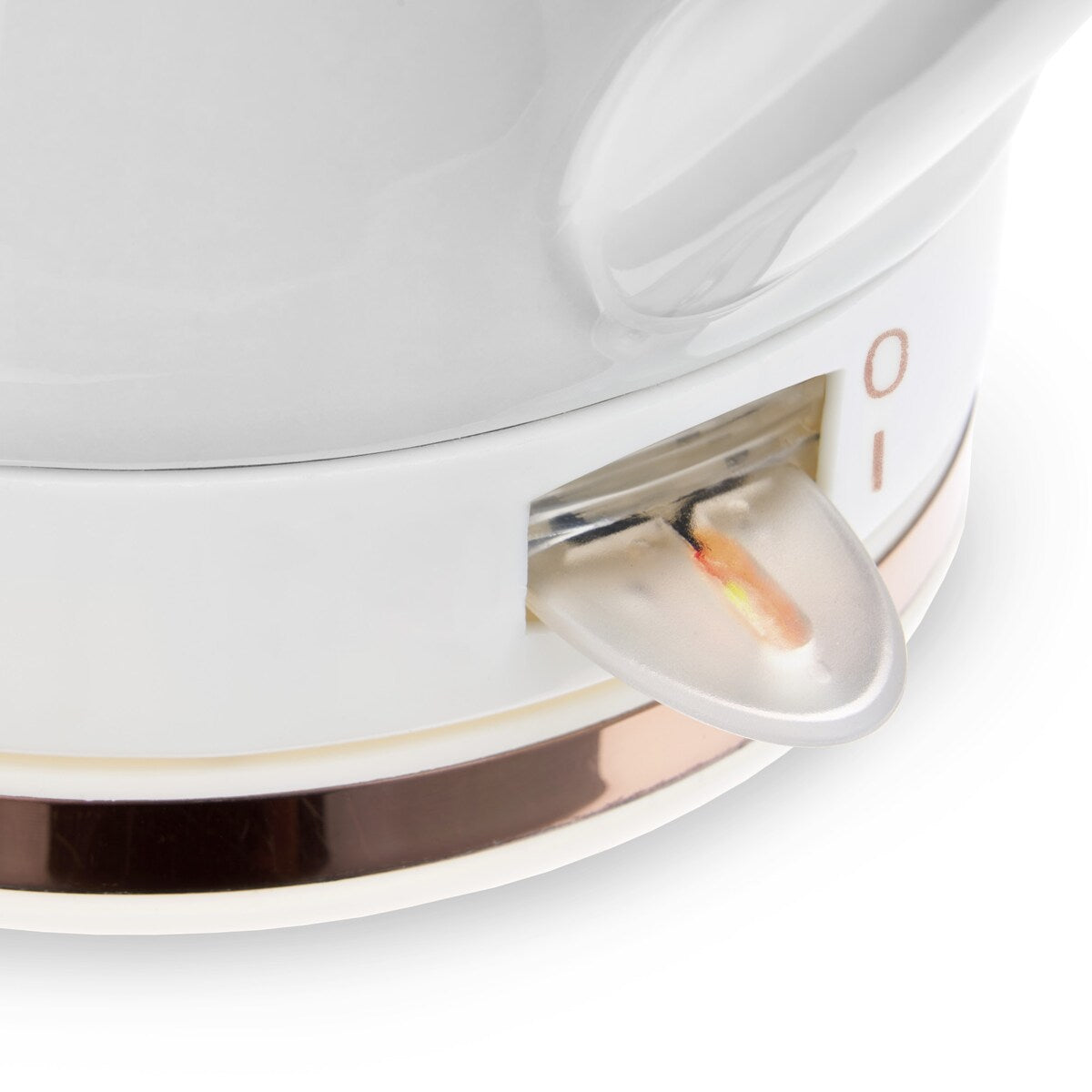 Noelle Grey Ceramic Electric Tea Kettle by Pinky Up - 9" x 6"