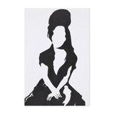 Noir Gallery Abstract Amy Winehouse Music Unframed Art Print/Poster