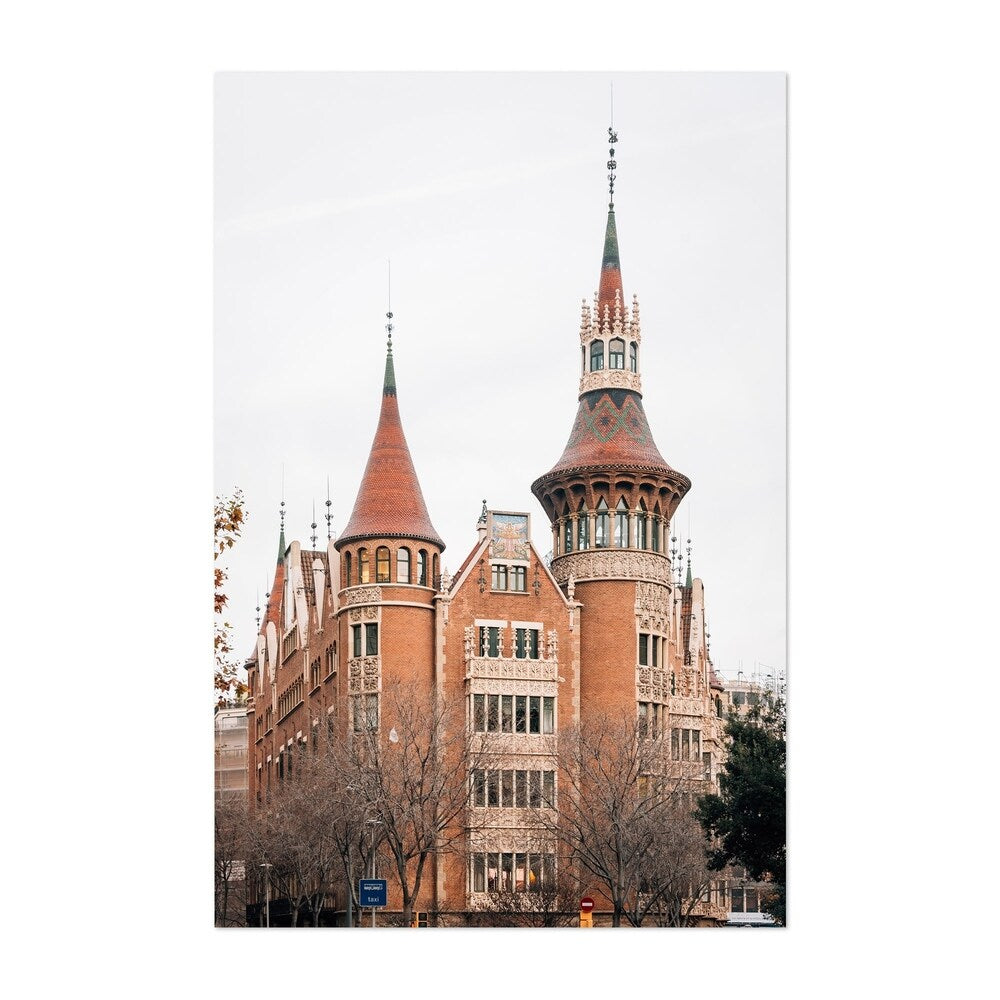 Noir Gallery Barcelona Spain Architecture Unframed Art Print/Poster