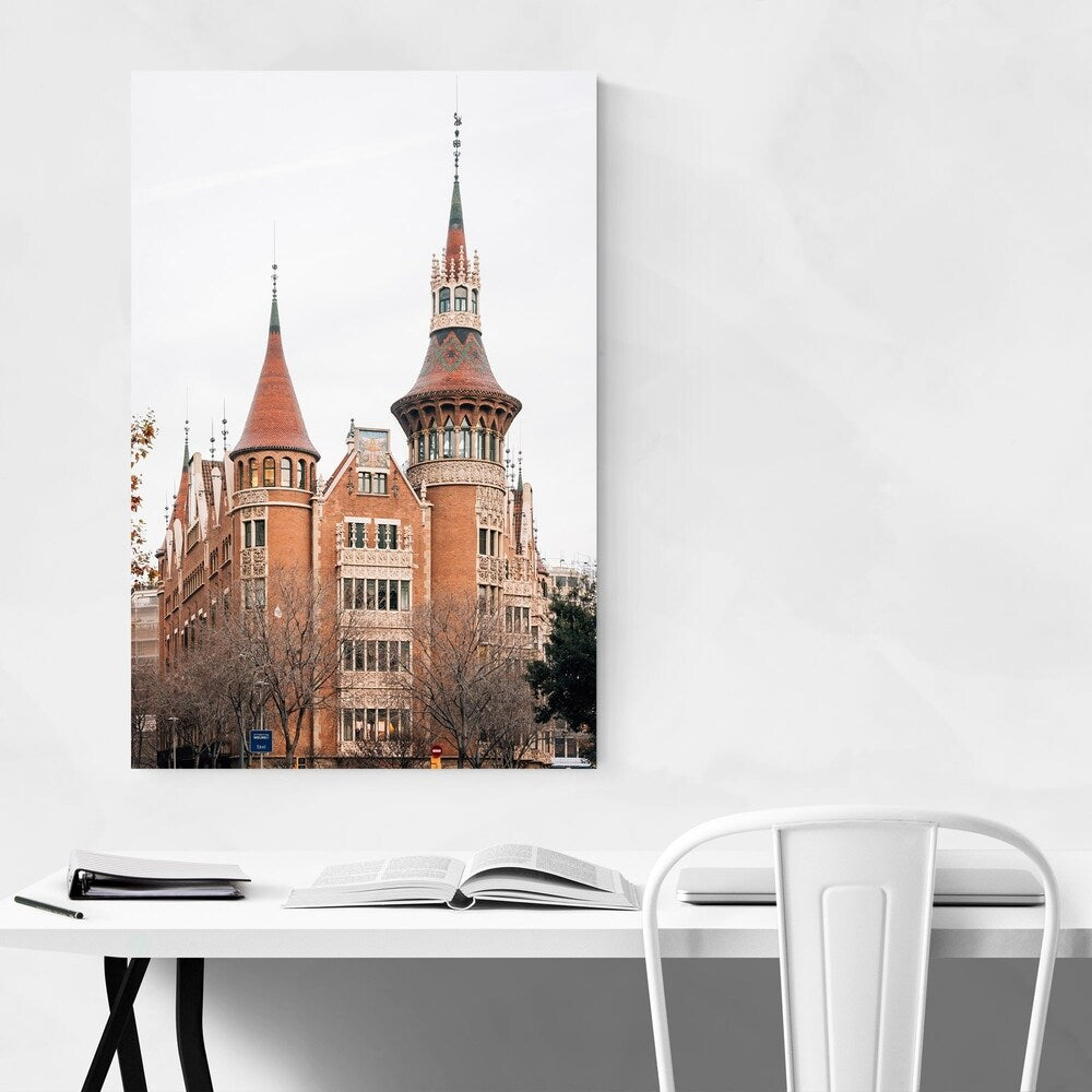 Noir Gallery Barcelona Spain Architecture Unframed Art Print/Poster