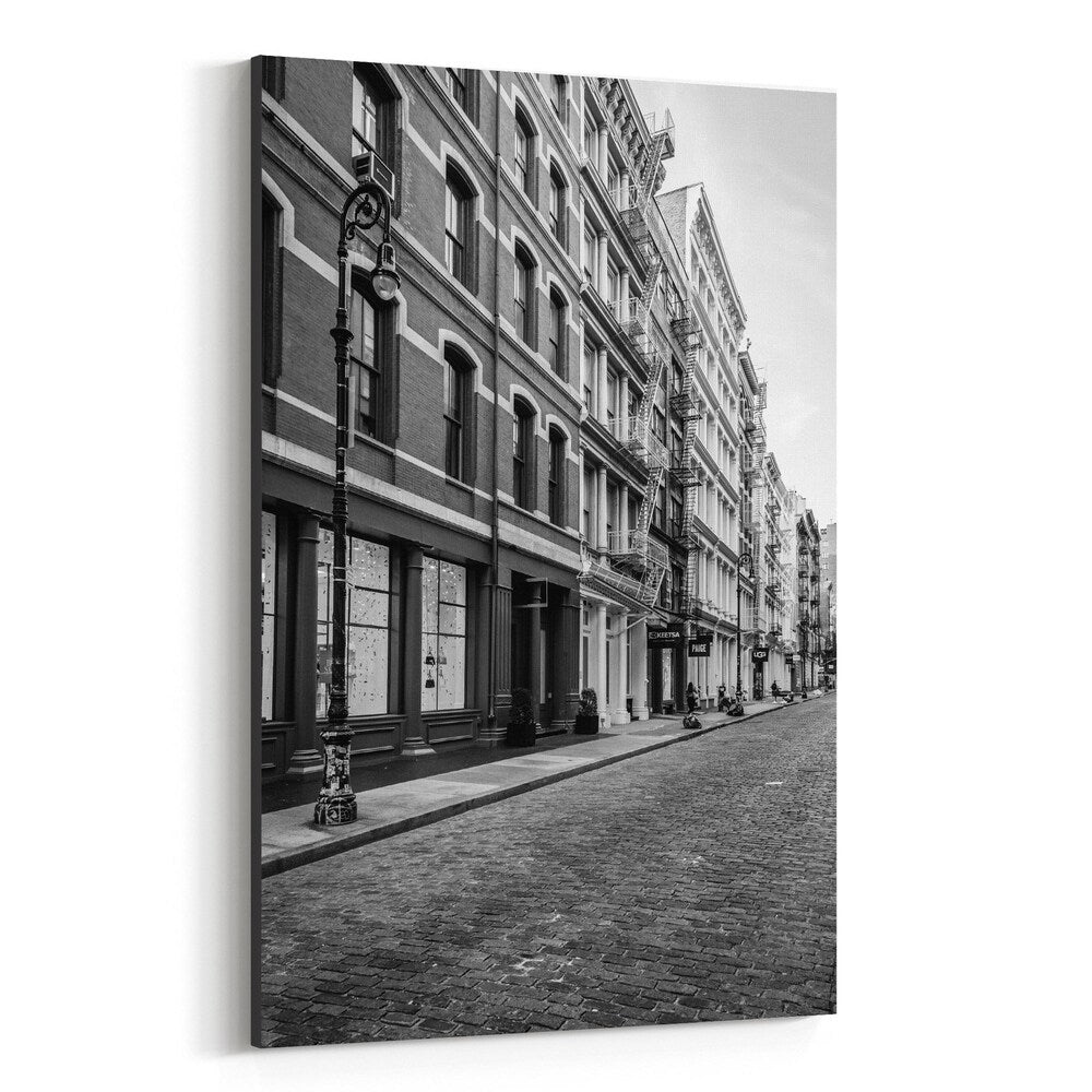 Noir Gallery Black & White New York City SoHo Canvas Wall Art Print