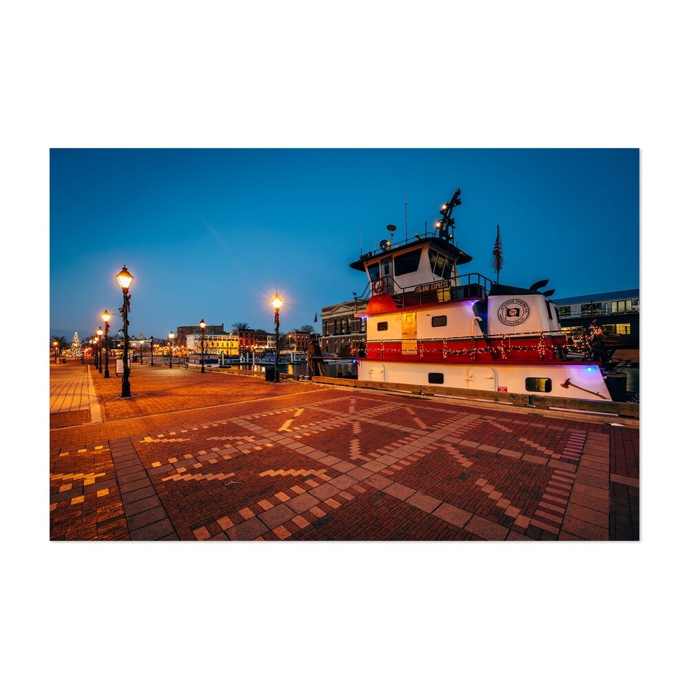 Noir Gallery Boats Fells Point Baltimore MD Unframed Art Print/Poster