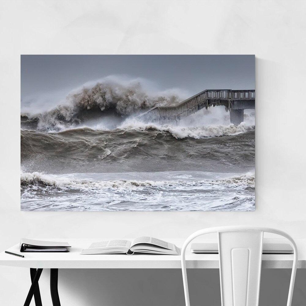 Noir Gallery Bulgaria Winter Landscape Nature Unframed Art Print/Poster