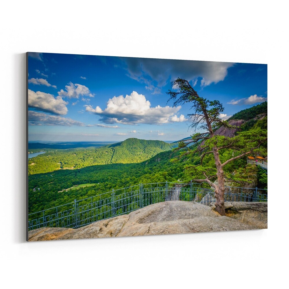 Noir Gallery Chimney Rock North Carolina Canvas Wall Art Print