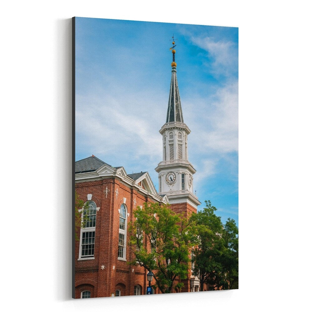 Noir Gallery City Hall Ventura, California Canvas Wall Art Print