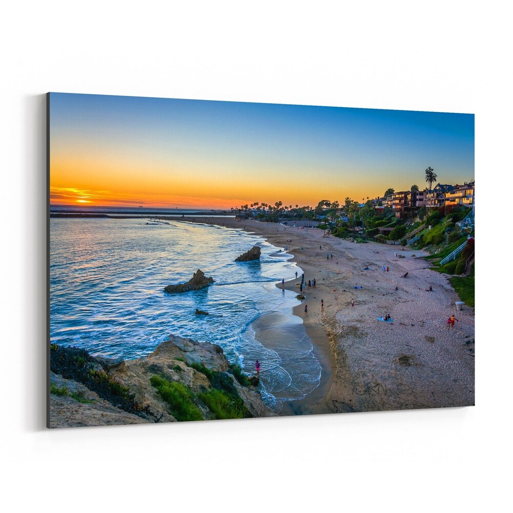Noir Gallery Corona Del Mar California Beach Canvas Wall Art Print