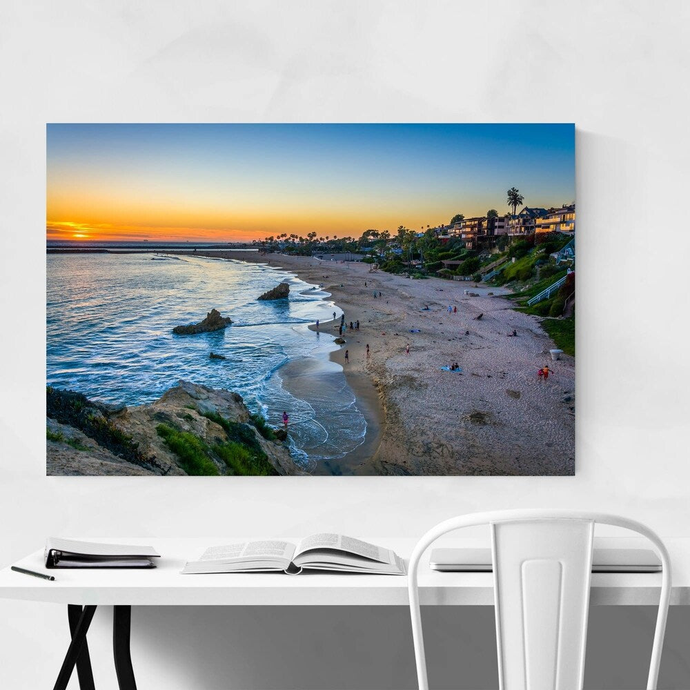 Noir Gallery Corona Del Mar California Beach Canvas Wall Art Print