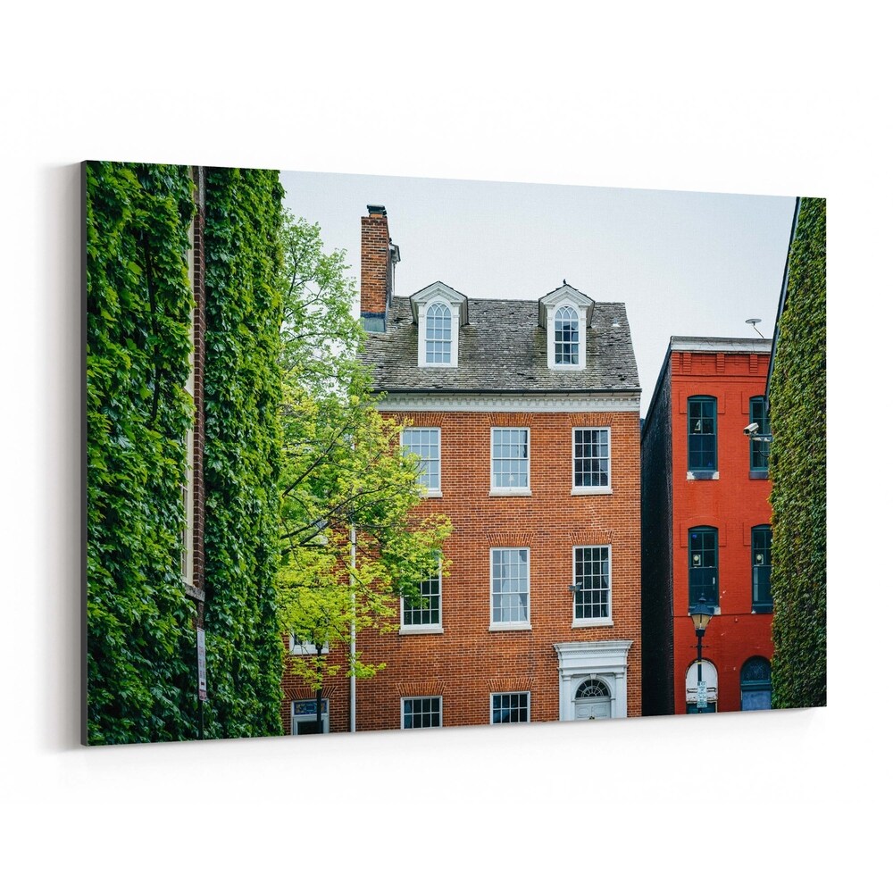 Noir Gallery Fells Point Baltimore Maryland Canvas Wall Art Print