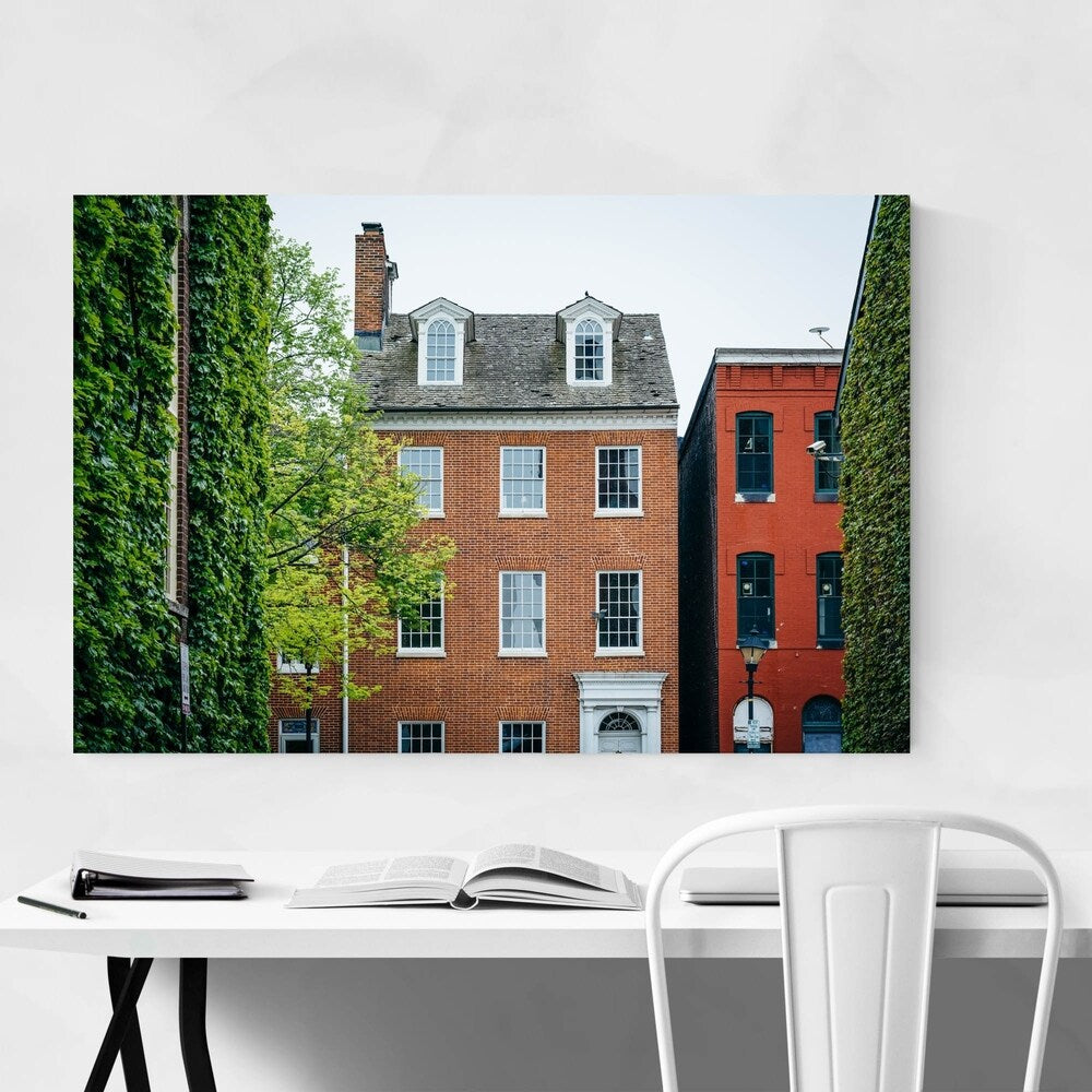 Noir Gallery Fells Point Baltimore Maryland Canvas Wall Art Print