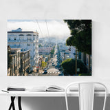 Noir Gallery Hilly Street San Francisco CA Canvas Wall Art Print