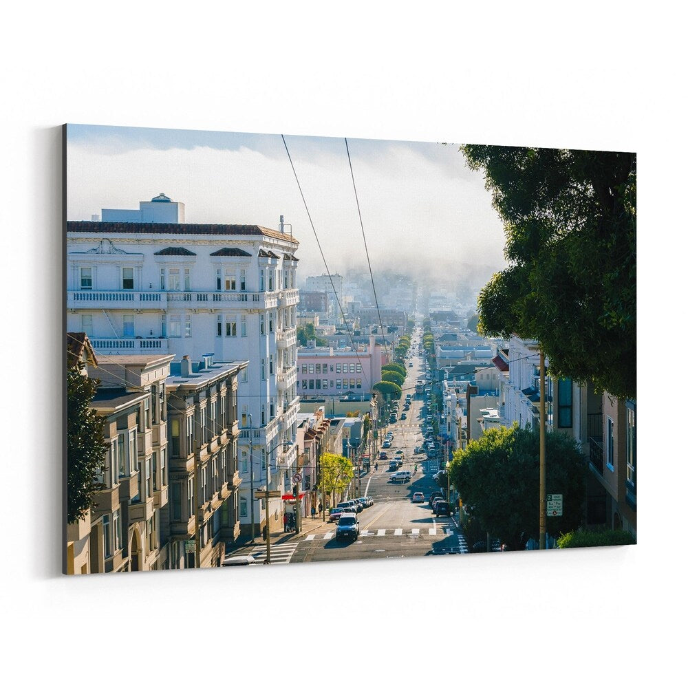 Noir Gallery Hilly Street San Francisco CA Canvas Wall Art Print