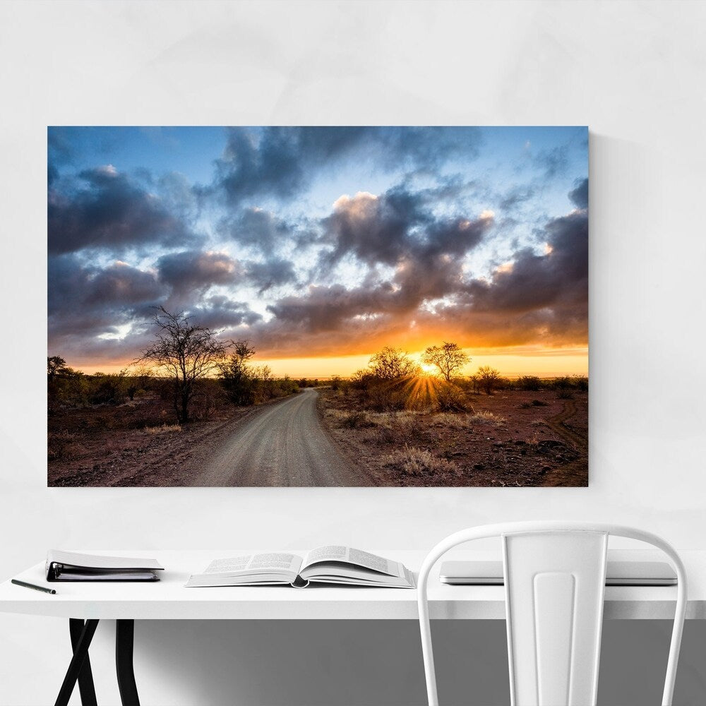 Noir Gallery Kruger Sunrise South Africa Unframed Art Print/Poster