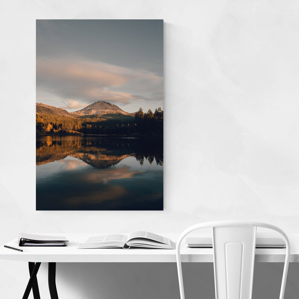 Noir Gallery Lassen Volcanic Park California Canvas Wall Art Print