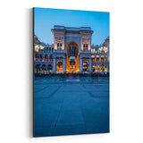 Noir Gallery Milan Italy Urban Architecture Canvas Wall Art Print