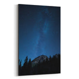 Noir Gallery Milky Way Night Sky Astronomy Canvas Wall Art Print