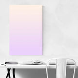 Noir Gallery Minimal Gradient Pastel Purple Unframed Art Print/Poster