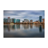 Noir Gallery Orlando Florida City Skyline Unframed Art Print/Poster