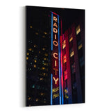 Noir Gallery Radio City Music Hall New York Canvas Wall Art Print