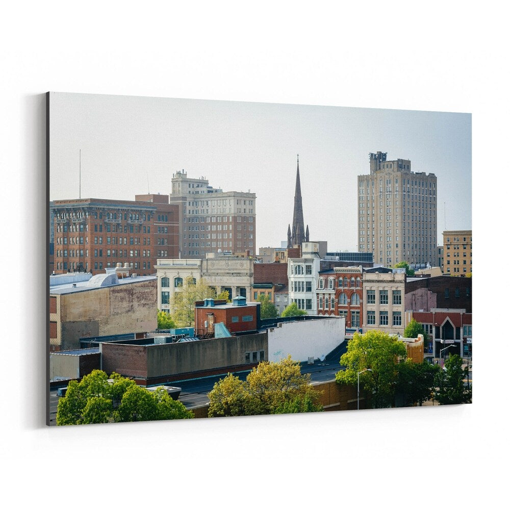 Noir Gallery Reading Pennsylvania City Canvas Wall Art Print