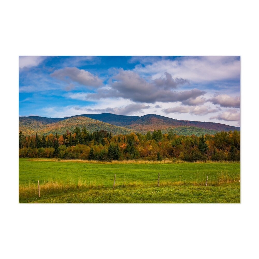 Noir Gallery Rural New Hampshire Mountains Unframed Art Print/Poster