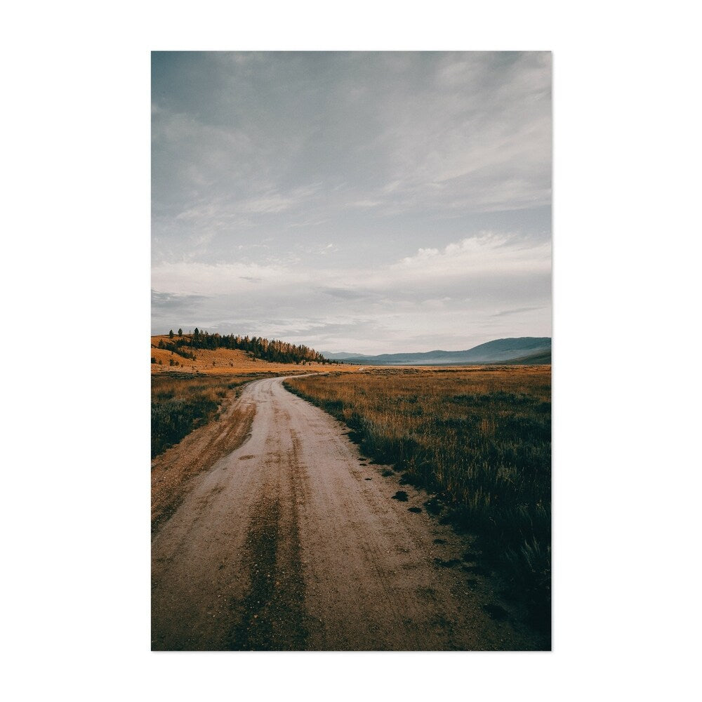 Noir Gallery Sawtooth Mountains Idaho Unframed Art Print/Poster