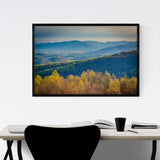 Noir Gallery Shenandoah Appalachian Mountains Framed Art Print
