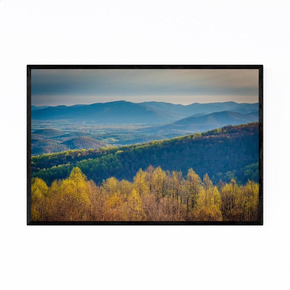 Noir Gallery Shenandoah Appalachian Mountains Framed Art Print