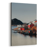 Noir Gallery St. Johns Newfoundland Village Canvas Wall Art Print