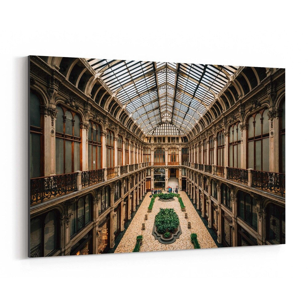 Noir Gallery Turin Italy Architecture Photo Canvas Wall Art Print