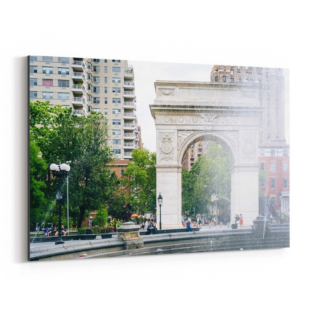 Noir Gallery Washington Square Arch New York Canvas Wall Art Print