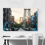 Noir Gallery Williamsburg Bridge New York NYC Canvas Wall Art Print