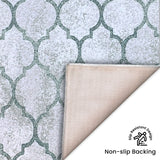 Non Skid Washable Kitchen Runner Rugs Set of 2 - Area Rugs for Kitchen, Laundry Room - Set of 2