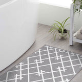 Non Skid Washable Kitchen Runner Rugs Set of 2 - Area Rugs for Kitchen, Laundry Room - Set of 2