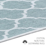 Non-skid Washable Kitchen Runner Rugs (Set of 2) - Set of 44 x 24 and 31.5 x 20 Inches