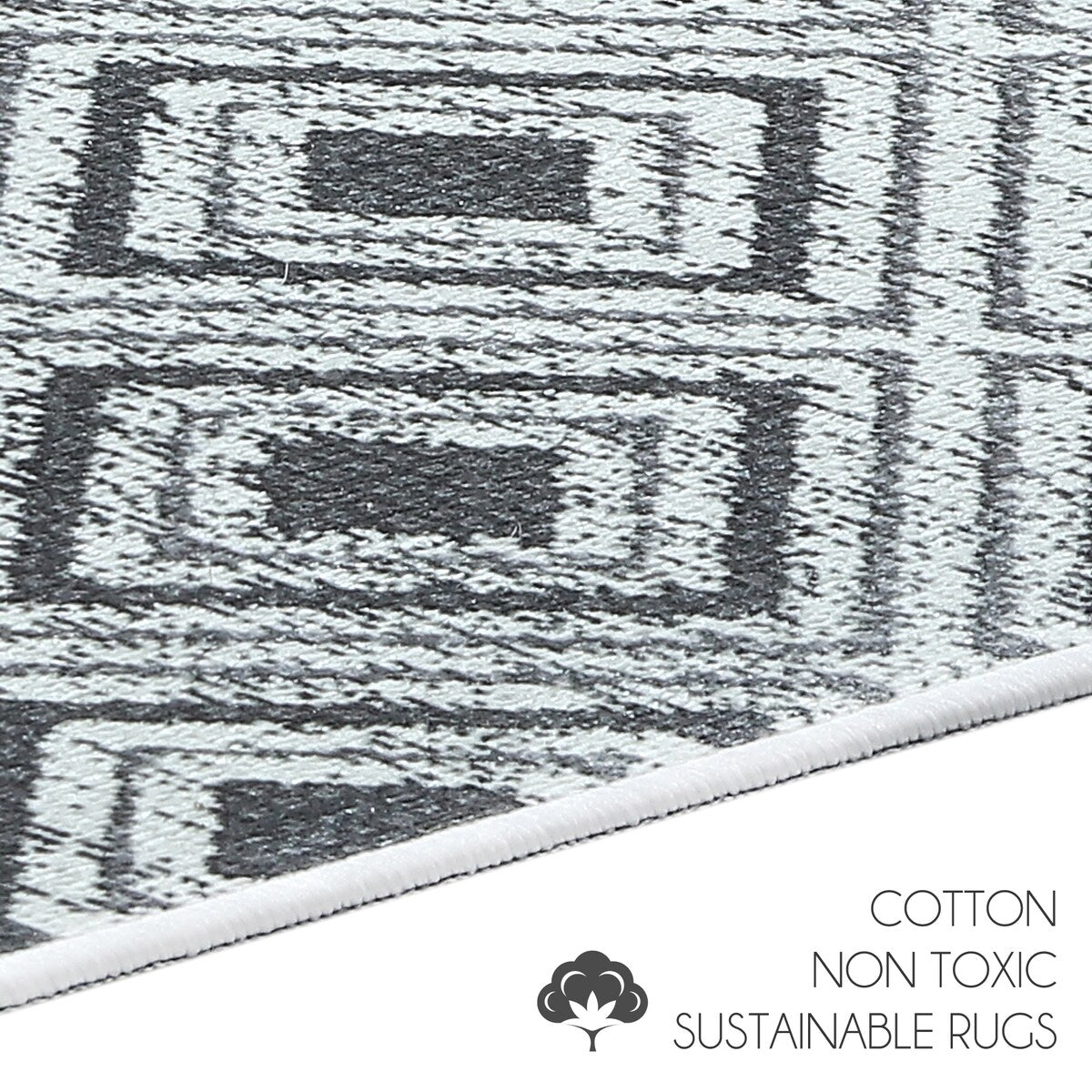 Sussexhome Non Skid Washable Kitchen Runner Rugs Set of 2 - Set of 44 x 24 and 31.5 x 20 Inches