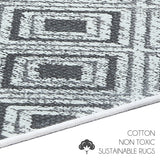 Sussexhome Non Skid Washable Kitchen Runner Rugs Set of 2 - Set of 44 x 24 and 31.5 x 20 Inches