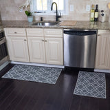 Sussexhome Non Skid Washable Kitchen Runner Rugs Set of 2 - Set of 44 x 24 and 31.5 x 20 Inches
