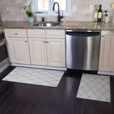 Sussexhome Non Skid Washable Kitchen Runner Rugs Set of 2 - Set of 44 x 24 and 31.5 x 20 Inches