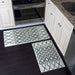 Sussexhome Non Skid Washable Kitchen Runner Rugs Set of 2 - Set of 44 x 24 and 31.5 x 20 Inches