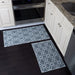 Sussexhome Non Skid Washable Kitchen Runner Rugs Set of 2 - Set of 44 x 24 and 31.5 x 20 Inches