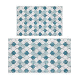 Non-skid Washable Kitchen Runner Rugs (Set of 2) - Set of 44 x 24 and 31.5 x 20 Inches