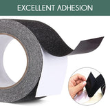 Non-Slip Grip Tape - Waterproof Non-Skid Adhesive Tape For Stairs, - Heavy Duty PEVA Safety Anti Slip Tape