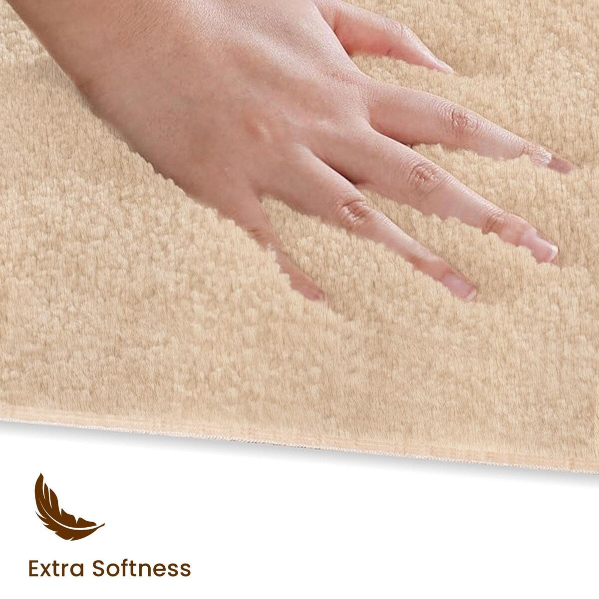 Non-skid Washable Kitchen Runner Rugs (Set of 2) - Set of 44 x 24 and 31.5 x 20 Inches