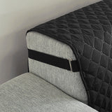Non-slip Reversible Quilted Armchair Cover