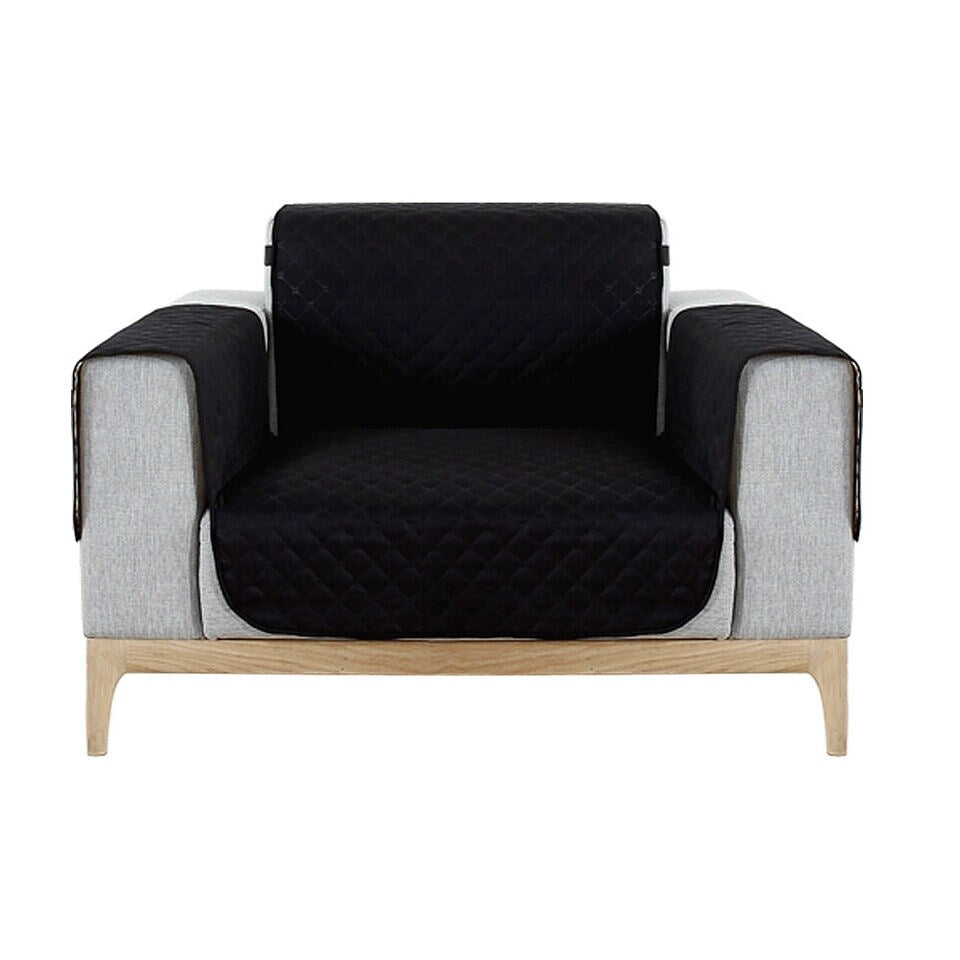 Non-slip Reversible Quilted Armchair Cover