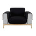 Non-slip Reversible Quilted Armchair Cover
